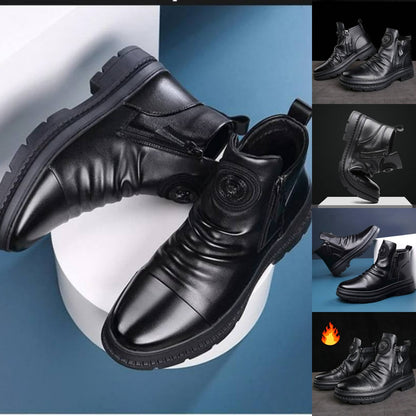 🔥⏳【39-44】2024 Bestseller: Visokokvalitetne muške nove ručno rađene čizme od prave kože, vrhunska kravlja koža3839231