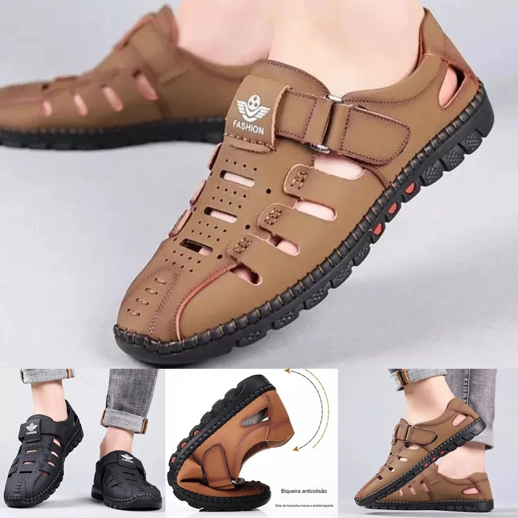🔥【Tallas 38-44】Nuevos zapatos casuales de cuero genuino suave para hombre, transpirables, con suela blanda, colección verano 2026. 🔥