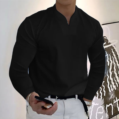 🔥🔥【S-5XL】Muška ljetna majica s V-izrezom od čistog pamuka