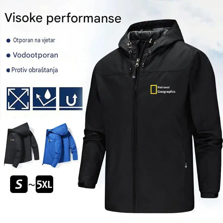 🥼 Visokokvalitetna uniseks jakna za muškarce i žene – udobna, otporna na vjetar, ogrebotine, vodu i uljne mrlje
